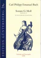 Sonate G-Moll Wq 88 