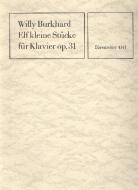 11 kleine Stücke für Klavier op. 31 Standard