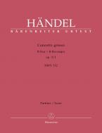 Concerto grosso en si bémol majeur op. 44929 HWV 312 