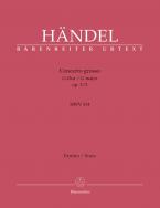 Concerto grosso en sol majeur op. 44988 HWV 314 