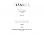 Concerto grosso en mi mineur op. 44991 HWV 321 