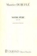 Notre Pere op. 14 Choeur Unisson 