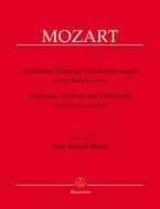 Cadences, introductions et ornements Standard