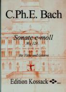 Sonate e-moll Wq 124 