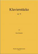 Klavierstücke op. 74 