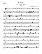Symphonie No. 17 en sol majeur KV 129 