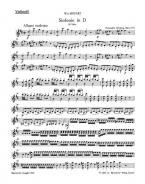 Symphonie en ré majeur KV 141a (161) 