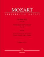 Symphonie No. 40 en sol mineur KV 550 Standard