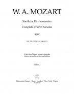 L'intégrale des sonates d'église, cahiers 3/4 