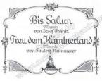 Treu dem Kärntnerland 