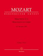 Missa brevis en sol majeur KV 140 (anh. 235d) Standard