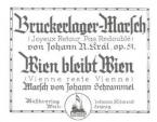 Wien bleibt Wien / Vienne reste Vienne 