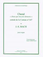 Choral Jésus que ma joie demeure extr. Cantate no147 