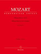 Missa brevis en sol majeur KV 49 (47d) Standard