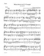 Missa brevis en sol majeur KV 49 (47d) 