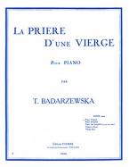 La prière d'une vierge Op.4 