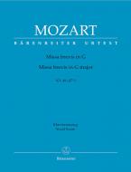 Missa brevis en sol majeur KV 49 (47d) Standard