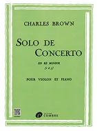Solo de concerto en ré min. 