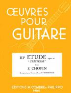 Tristesse op. 10 No. 3 