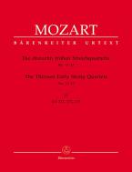 Les treize premiers quatuors à cordes, cahier IV No. 41579 Standard