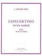 Concertino en sol maj. op. 40 