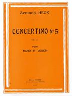Concertino no5 en sol maj. Op. 42 