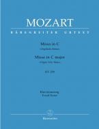 Messe en ut majeur KV 259 Standard