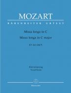 Missa longa en ut majeur KV 262 (246a) Standard