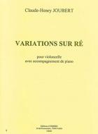 Variations sur ré 