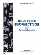 12 Pièces en forme d'études 