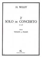 Solo de concerto no2 en sol 