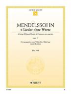 6 Chansons sans paroles op. 102 Standard