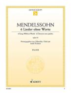 6 Chansons sans paroles op. 102 Standard