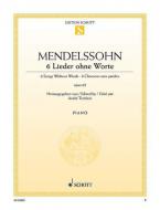 6 Chansons sans paroles op. 102 Standard