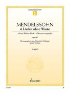 6 Chansons sans paroles op. 102 Standard