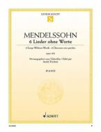 6 Chansons sans paroles op. 102 Standard