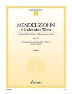 6 Chansons sans paroles op. 102 Standard
