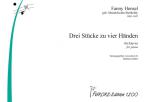 Drei Stücke zu vier Händen/Three character pieces 