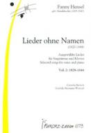 Lieder ohne Namen Vol. 2 