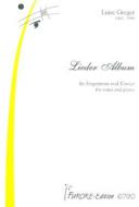 Lieder Album für Singstimme und Klavier 