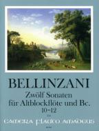 Douze sonates op. 3 Vol. IV : Sonates 10-12 