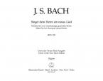 Singet dem Herrn ein neues Lied BWV 225 