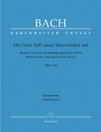L'Esprit vient au secours de notre faiblesse BWV 226 Standard