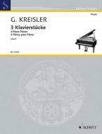 Trois pièces pour piano Standard