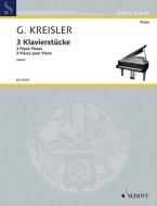 Trois pièces pour piano Standard