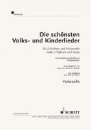 Die schönsten Volks- und Kinderlieder - Trioheft Standard