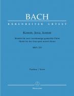 Komm, Jesu, komm BWV 229 Standard