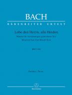Lobet den Herrn, alle Heiden BWV 230 Standard
