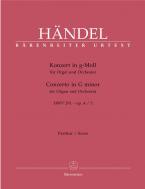 Concerto en sol mineur op. 44989 HWV 291 