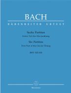 Six partitas BWV 825-830 Standard